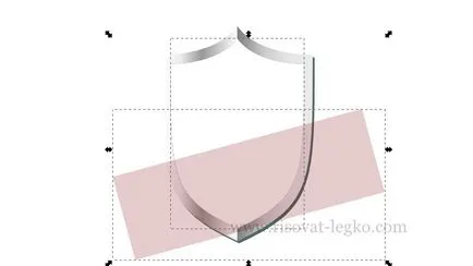 Inkscape trage scut lecții în editorul grafic