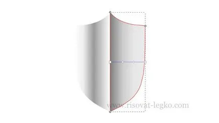 Inkscape trage scut lecții în editorul grafic