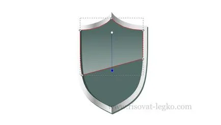 Inkscape извлекат поуки щит в графичния редактор