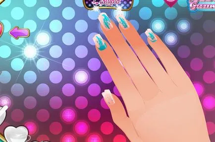 Jocul este de a picta unghiile pentru fete - joc online gratuit