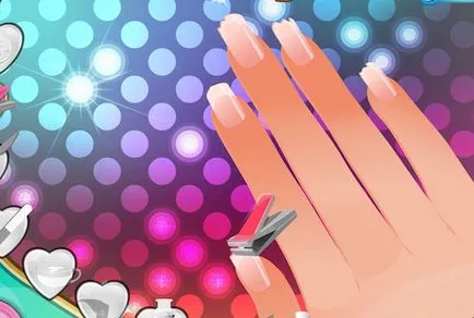 Jocul este de a picta unghiile pentru fete - joc online gratuit
