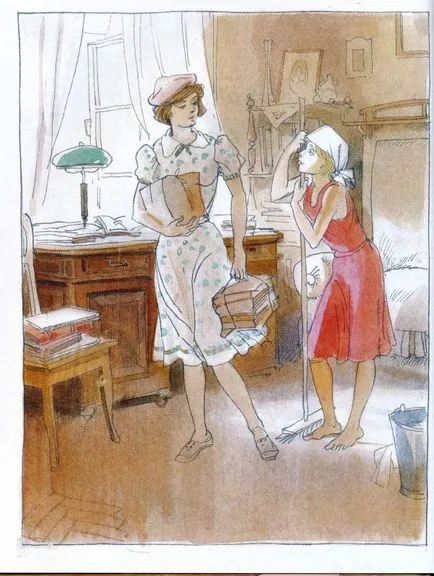 Ilustrații germaniu Mazurina „Timur și echipa sa“ și „Aventurile lui Tom Sawyer“