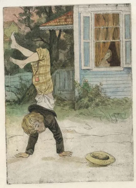 Ilustrații germaniu Mazurina „Timur și echipa sa“ și „Aventurile lui Tom Sawyer“