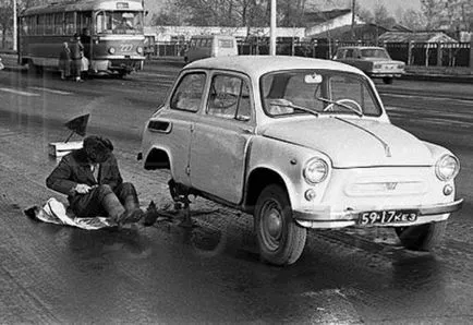 A történet két generáció az autó Zaporozhets