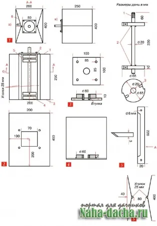 legume Shredder cu mâinile - oferind propriile lor mâini construi, plante, decora, de masterat în țară