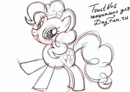 Cum să atragă Pinkie Pie