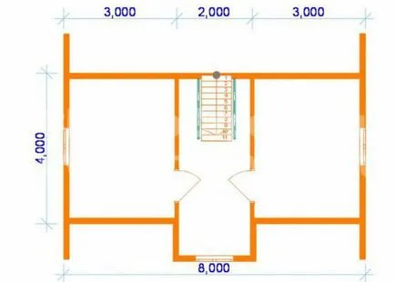 Ház a függőleges gerenda jellemzői az építési, technológiai, projektek és vélemények