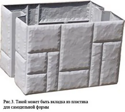 Tervezd meg a saját kezét dekoratív beton blokkok a kerítés