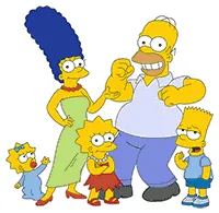 Cum de a desena un creion Simpsons etape