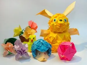 Как да се научим да модулно оригами почивка - два пъти две