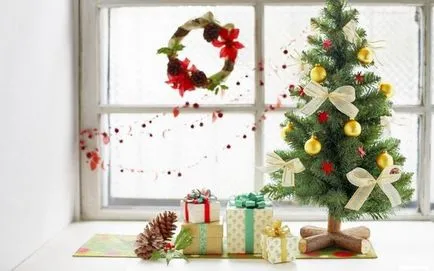 Hogyan tegye a karácsonyfa, ha kevés a hely maga