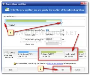 Cum de a diviza hard disk în mai multe unități