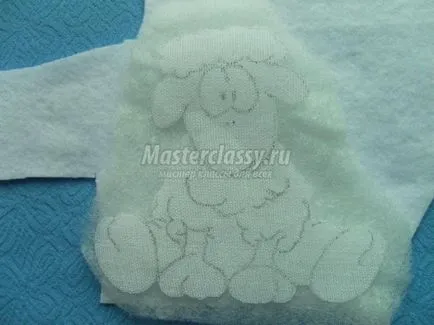 Cum de a face aplicarea pe materialul textil cu template-uri mâinile și master-class