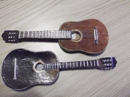 Hogyan készítsünk egy mini-gitár babák, site ajouré