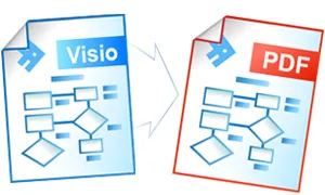 Cum de a păstra un fișier Visio în format pdf - Universal Document Converter