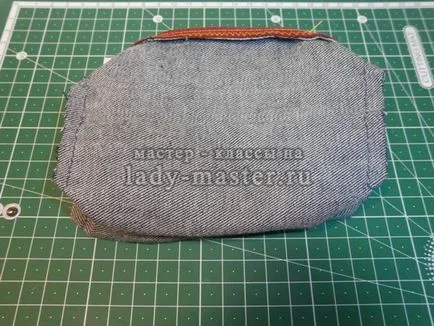 Cum se coase din denim sac de cosmetice cu mâinile lor, dirigintelui cu fotografii, pas cu pas