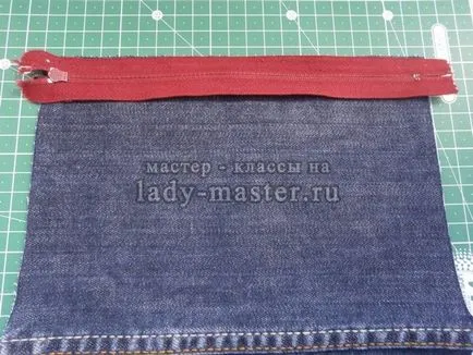 Cum se coase din denim sac de cosmetice cu mâinile lor, dirigintelui cu fotografii, pas cu pas