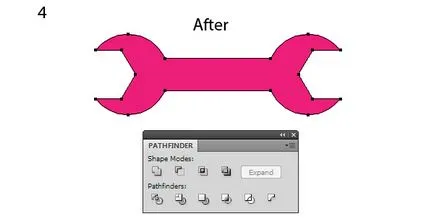 În Adobe Illustrator și kombinirovt obiecte vectoriale Align - rboom