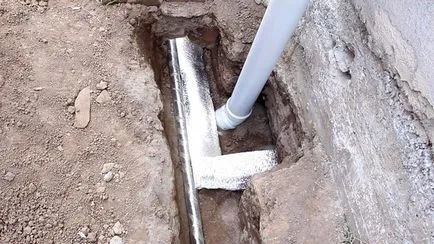 Cum de a izola conductelor de canalizare în pământ, instalați canalizare rural