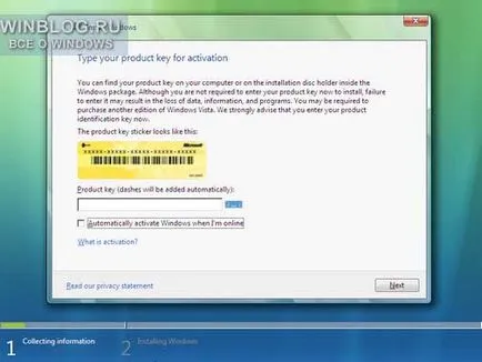 Hogyan kell telepíteni a Windows Vista operációs rendszer egy dual-boot módban, összefüggésben windows xp