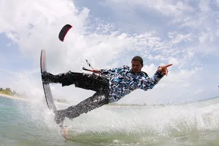 Hogyan válasszuk ki a ruha a kitesurfing