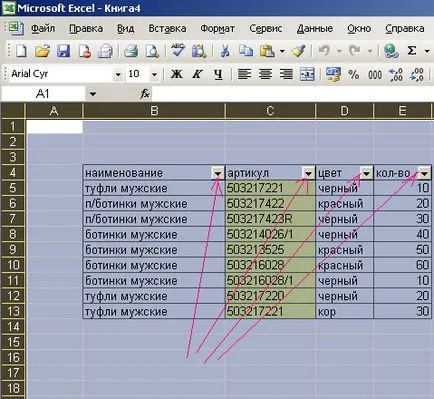 Hogyan excel rendezni az adatokat, megnyerő tanulságok excel