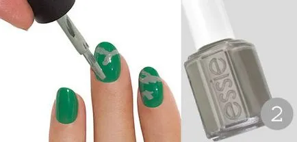 Camouflage Nail Art (Master Class), grupul manichiură, pedichiură