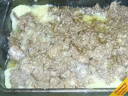 Картофи готвене с черния дроб (стъпка по стъпка рецепта със снимки)