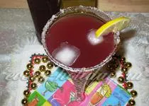 Cocktail fagylalttal és bogyók