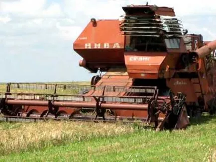 Harvester mező CK-5 - az eszköz jellemzői, az aratógép