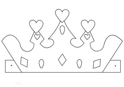 Короната на хартия със собствените си ръце