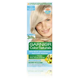 păr vopsea de culoare 111 Naturals Garnier superosvetlyayuschy blond platină, cel mai bun vopsea