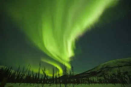 Gyönyörű képek az aurora, fotton