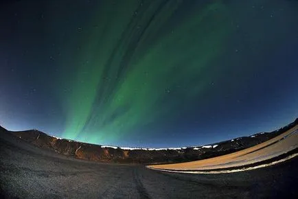 Gyönyörű képek az aurora, fotton