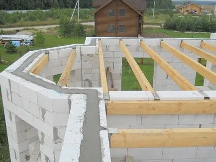 Cabane de caracteristici Gazobeton de proiecte de construcții