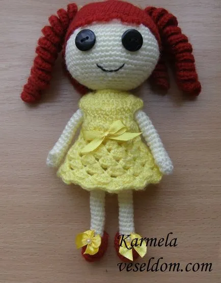 Amigurumi кукла серия от lalalupsi