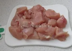 Пиле с тиква multivarka рецепта вкусна тиква яхния с месо, се готви в multivarka