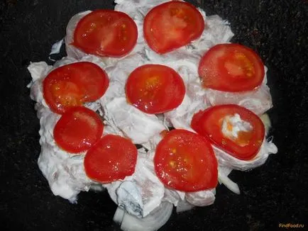 Пилешки гърди запечени с домати и сирене рецепта с фото