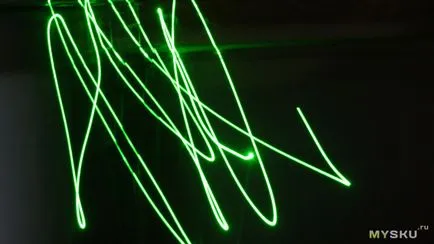 Лазерна показалка зелено