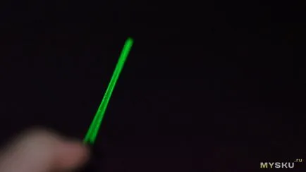 Laser pointer verde