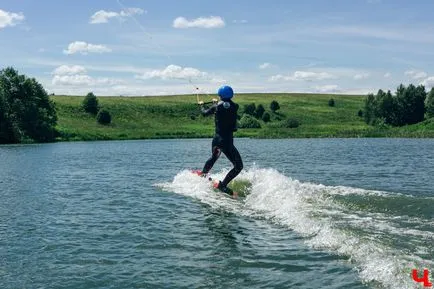 Személyes tapasztalat, mint álltam a wakeboard