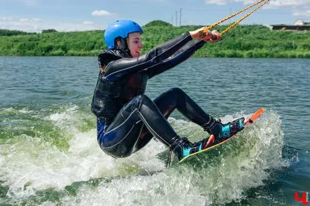 Személyes tapasztalat, mint álltam a wakeboard