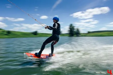 Személyes tapasztalat, mint álltam a wakeboard