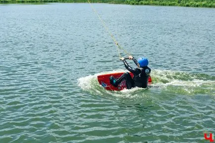 Személyes tapasztalat, mint álltam a wakeboard