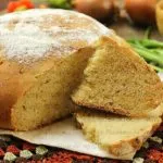 Hagymás kenyér a kemencében - egy egyszerű recept lépésről lépésre fotók