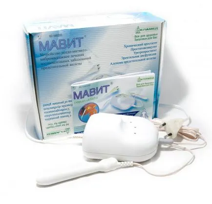 Dispozitive medicale pentru tratamentul prostatitei Mavit, Sirius, cheagul