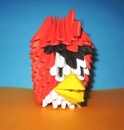 Moduláris origami madár
