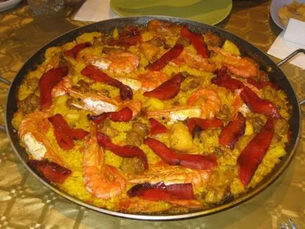 Nemzeti konyha szenvedélyes spanyolok