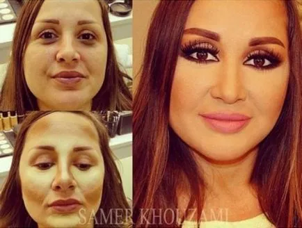 femei urate nu sunt la nivel de make-up 80 (foto)