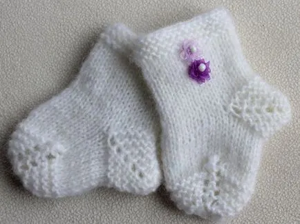 Чорапи за новородени спици, LS